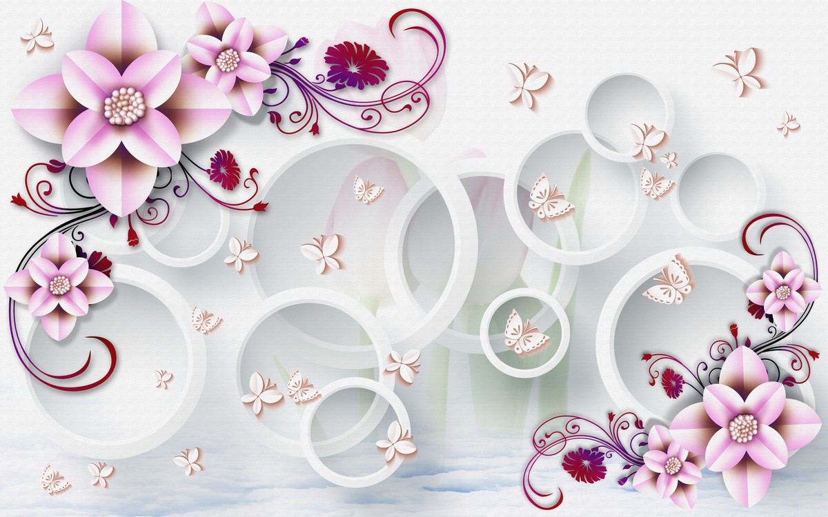 Цветочные кружева